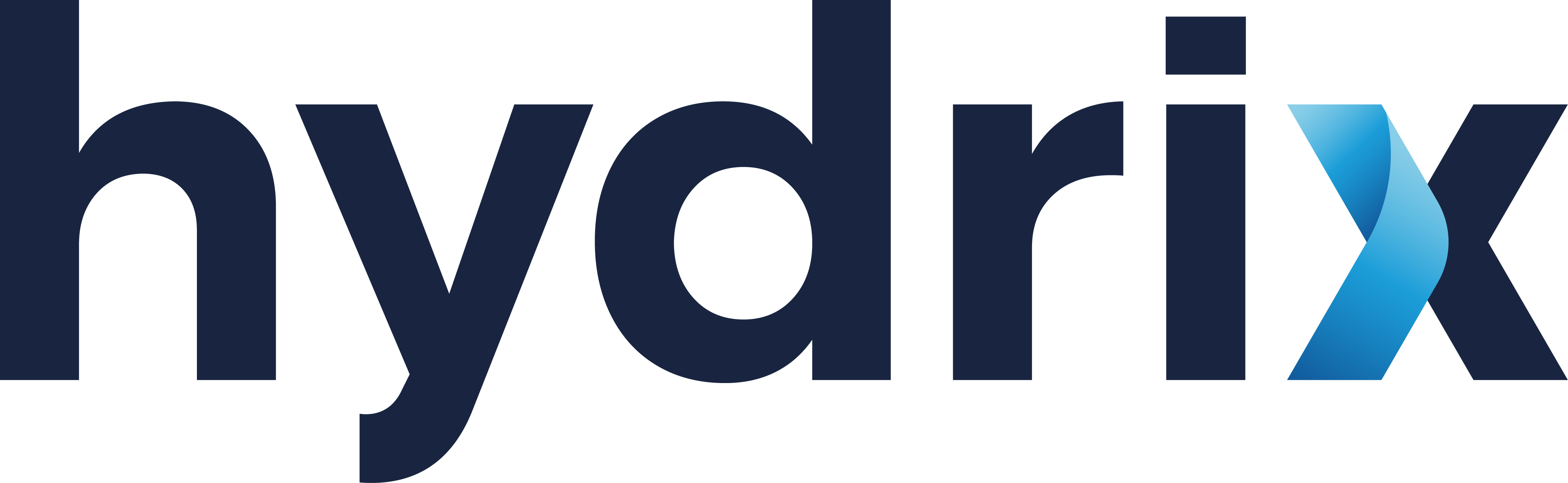 Hydrix Services_Navy Hydrix logo