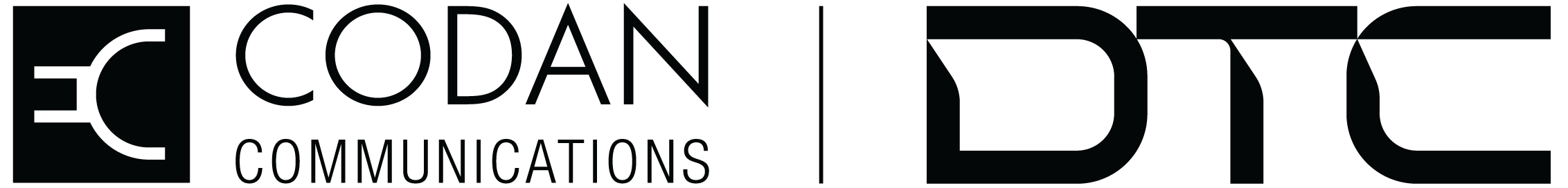 Codan Comms – DTC logo (black with new DTC) Codan Communications