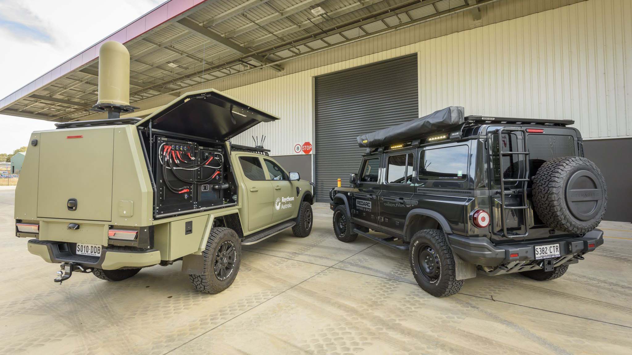 REDARC Defence & Space and Raytheon Australia's Electronic Warfare Tactical Engagement vehicle